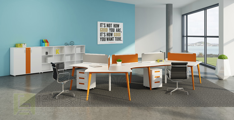 6人位屏風(fēng)辦公桌